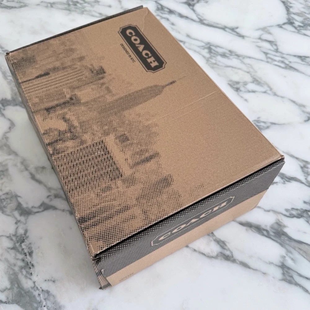 Coach NYC Shoe Box Skyline Monogram Prints